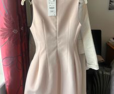 Zara blush pink mini dress