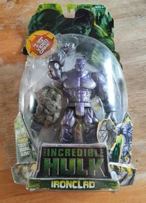 The incredible hulk Ironclad figure 2008