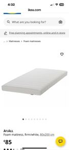 1 ikea day bed  and mattresses and mattress protector