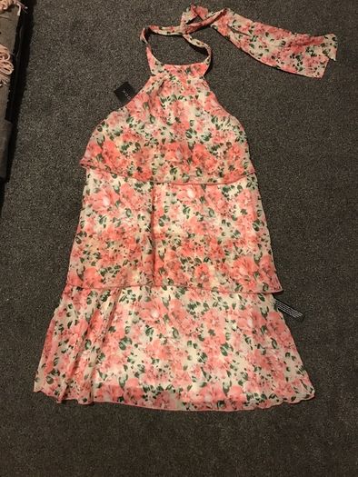 New - new look halter neck dress rrp 47E