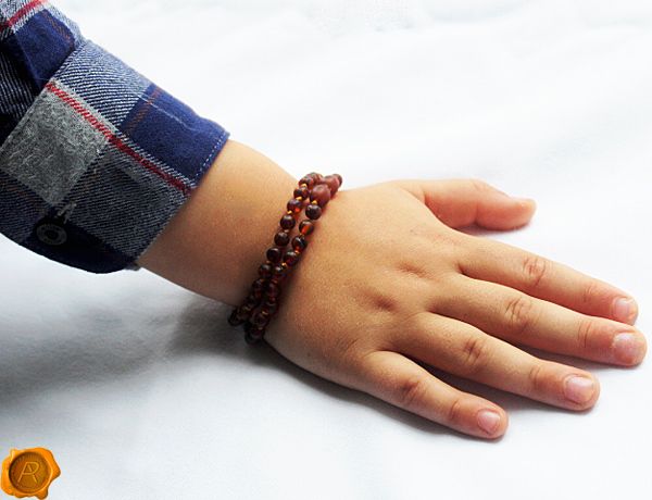 SAFETY POP CLASP Lab tested dark raw unpolished Amber teething necklace beads genuine Baltic amber boys necklace or double anklet/bracelet amber beads