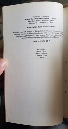 The Ulster Cover-Up by John Morrison