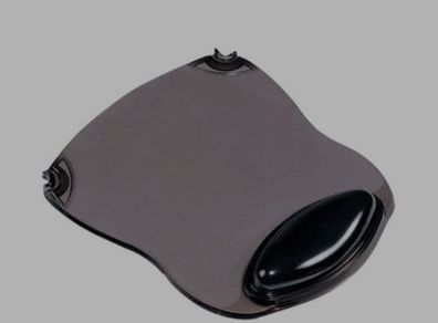 Q-Connect Clear Gel Mouse Mat Grey KF20084
