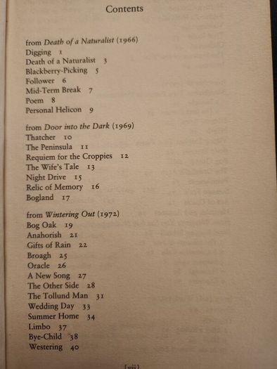 Seamus Heaney.  New Selected Poems 1966-1987. First Edition Paperback In Good Condition.