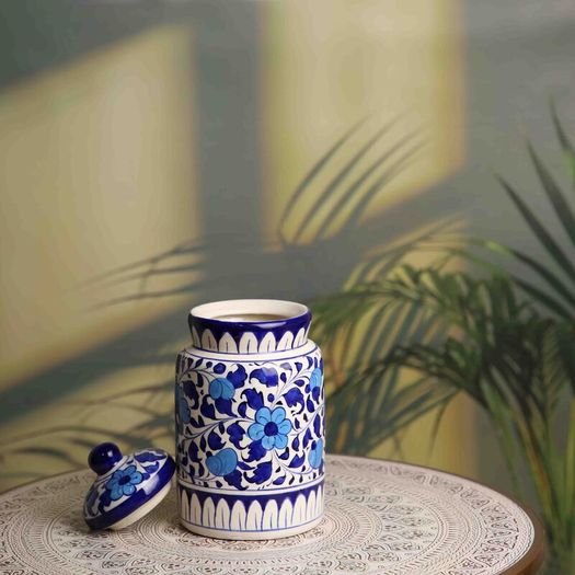 Handmade and Hand Painted Ceramic Jar | Warehouse Clearance | Massive Discount | Bargain price