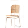 chair plastic  white Image 2
