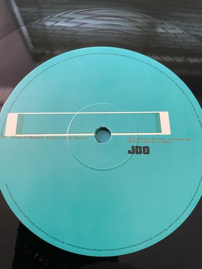 Underworld - King Of Snake - 12" Vinyl Single - 1999 JBO Records