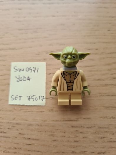 lego sw0471 yoda, set star wars 75017