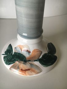 Avoca Blue candle holder