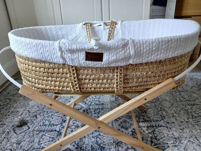 Little Green Sheep Organic  Moses Basket