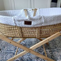 Little Green Sheep Organic  Moses Basket