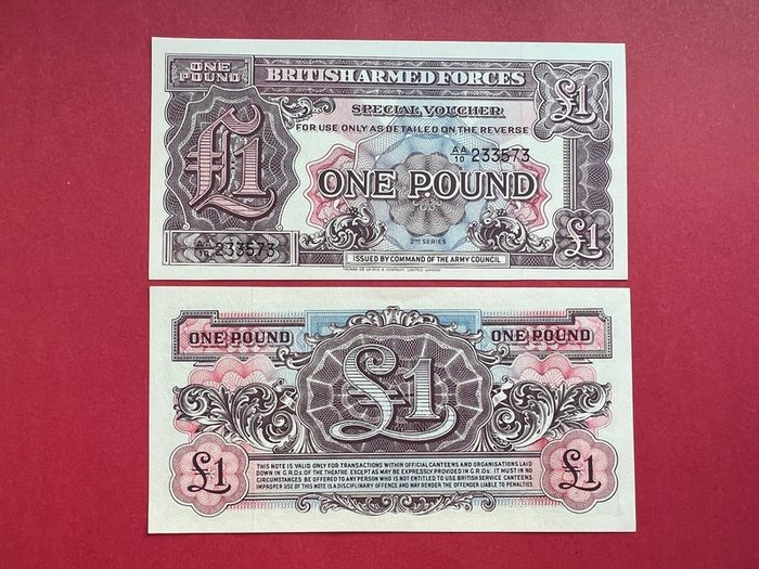 Great Britain  1 Pound 1948 Pick M22a 2nd Series  ( Uncirculated )