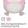 Squishmallows 51 Cm Brinna The Pink Majesty With The Fluffy Belly Image 3