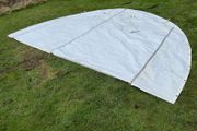 Gable covers for 20x30x12ft storage tunnel