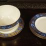 Shelley_Cobalt Swallows_14-Piece Tea Set c. 1910s Image 5