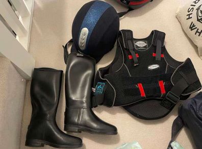 2 Used Children's Equestrian Sets for Sale