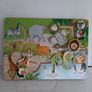 wooden jigsaw animals slide on board Image 2