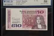 Ireland | 1981 | 10 Pounds | P.72a | DEC 510188 | aUNC