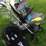 Mamas and Papas Pushchair, Car Seat,  2 rain covers Image 10