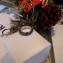 New genuine pandora sterling silver purple enamel ring Image 3