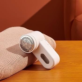 NEW SALE | Electric Lint Remover, Portable Fabric Shaver Defuzzer with 6-Leaf Blades, Dual Protection, Removable Bin, Quickly Remove Fuzz, Lint Balls, Pills, Bobbles from Clothes