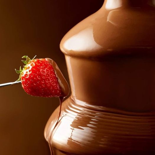 NEW SALE | Gourmet Belgian Chocolate Fountain Fondue Large Set | 500ml Capacity Electric 3-Tier Machine with Hot Melting Pot Base