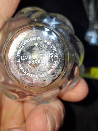 Nina Ricci Collectors empty Glass Perfume Bottles created in France, Postage Available or Collection