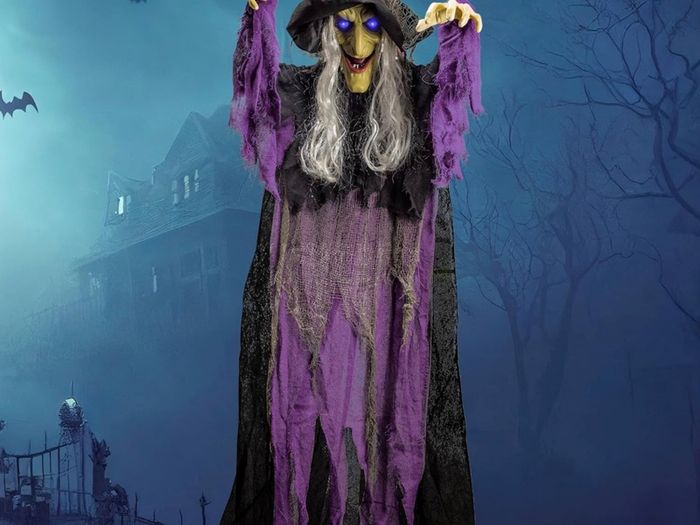 Halloween hanging witch decor