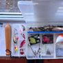 9ft Fishing Rod & Full Bait Box Image 4