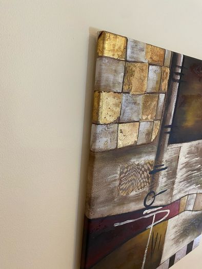 Contemporary painting on canvas