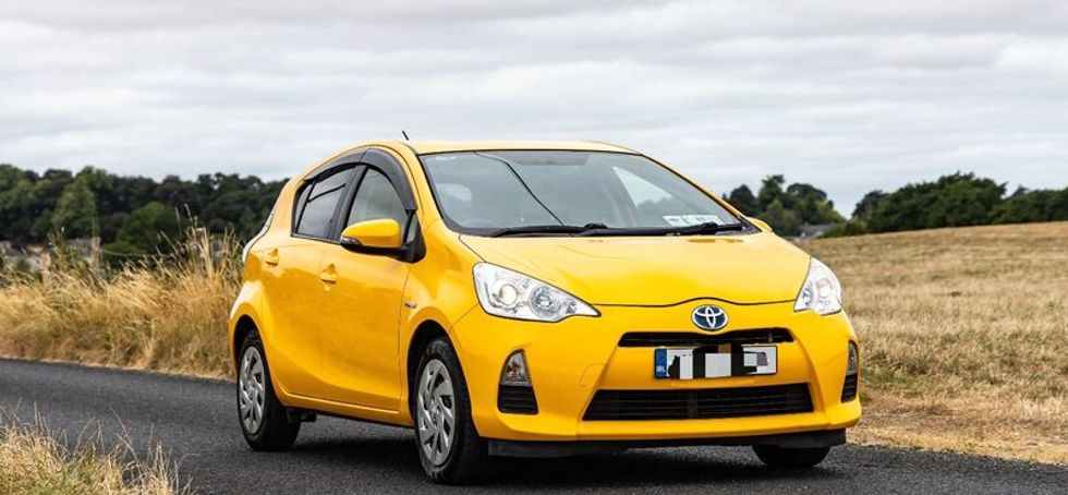 Bright Toyota Aqua 2014, Excellent Condition