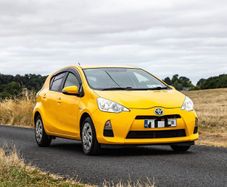 Bright Toyota Aqua 2014, Excellent Condition