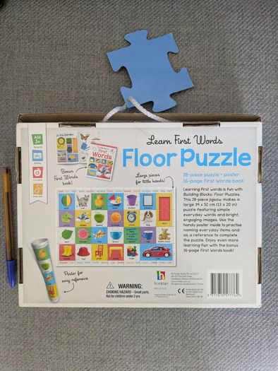 Floor puzzle First Words age 3+