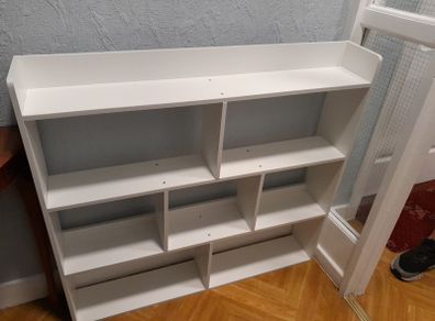 White shelf unit