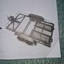 Metal Dual Axle Scale Trailer for Crawler Truck Image 4