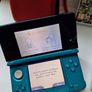 Aqua Blue Nintendo 3DS with games Image 6