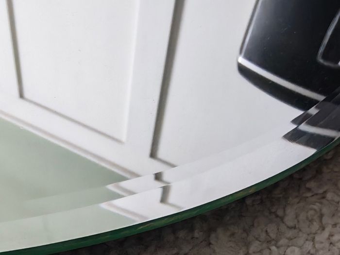 Round Mirror with bevelled edge