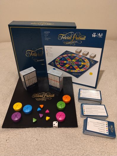 Trivial Pursuit Family & Classic Edition Board Games