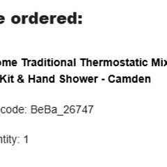 Traditional Thermostatic Mixer Shower set Chrome