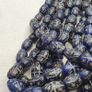 Vintage Handmade Decorated African Style Glass Beads Strands 20 inches Image 8
