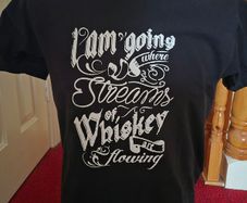 The Pogues Irish whiskey promo tee shirt.