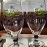 Two Carlsberg Unfiltered Pedestal Goblet Pint Glasses Image 6