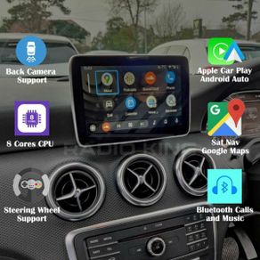 Premium Carplay Mercedes A B C E Glc Cla Amg Android Auto Stereo