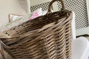 ShabbyChic Large Basket Perfect for indoor or outdoor