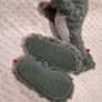 Marks and Spencer dino slipper size 6 (23) and soft toy set Image 4