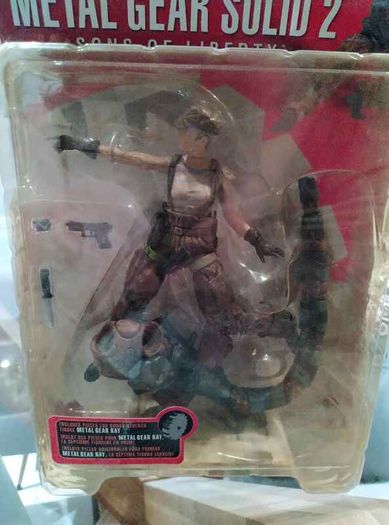McFarlane 2001 Metal Gear Solid 2 Olga Gurlukovich Figure New Sealed