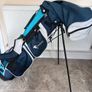 Junior golf clubs and bag with stand. Image 10