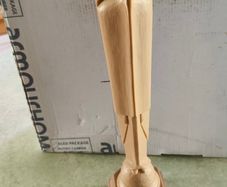 Modern Virgin Mary Praying Plastic Statue 14.5 inchs.