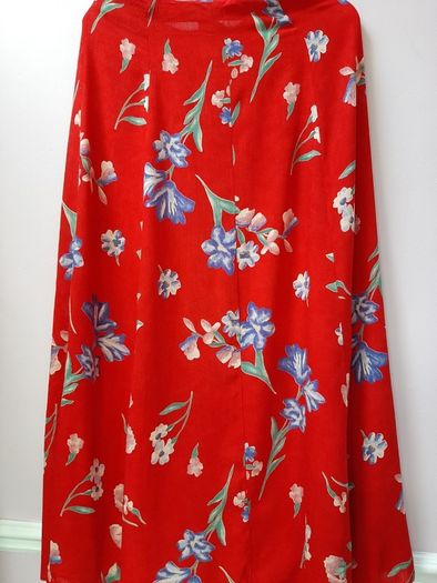 Lovely new red maxi skirt tag attached