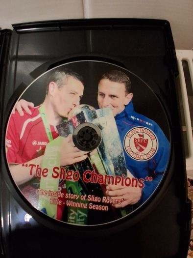 Sligo Rovers FC. Champions Of Ireland 2012. DVD Of Inside Story Of The Historic Title Winning 2012 Season. Collect In Dublin Or Receive Via Post.